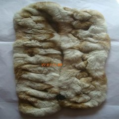 Gucci Labeier LaBelle winter new lady rabbit fur scarf hollow thermal gradient