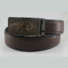 Danhali leather belt buckle automatic man male youth business tide belt Han genuine belt 120cm