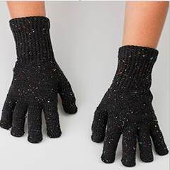 Apparel/AA authentic winter American winter style multi colored thermal gloves