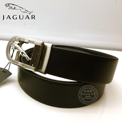 JAGUAR/ Jaguar counter genuine buy black leather, automatic buckle belt, belt JM34270152