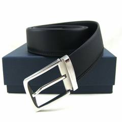 The new needle buckle belt of Satchi men's first layer of cow leather belt leather casual belt FR66484-2H