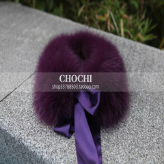 Korean imports of fox fur scarf real fur collar female fox fur collar real fur collar Valentine in autumn and winter