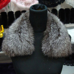 Fox fox fur collar color real fur fur scarf and men's and women's general fur collar