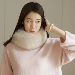 77 Korean winter fur scarf scarf set single female fox fur scarf shawl