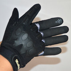 The new driver Kuanqiu men thin winter outdoor riding driving antiskid touch screen warm men's gloves special offer