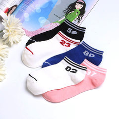 Color socks socks for men's low tide red orange yellow green color cotton candy deodorant socks summer thin socks 9135 digits (5 double pack)