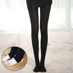 A thin thin stovepipe socks and stockings color skin Leggings Tights sub tight leg shaping Suggest height 90-105cm 2 spring / Black step on foot