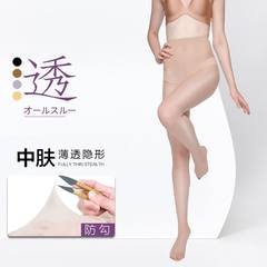 The spring and autumn anti hook silk Pantyhose Stockings thin black grey tights summer tights girls thick Pantyhoses Suggest height 90-105cm Medium Beige
