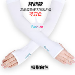 New sunshade gloves, spring, summer, thin section, driving, anti slip, anti slip, touch screen (2 pairs), intelligent pink.