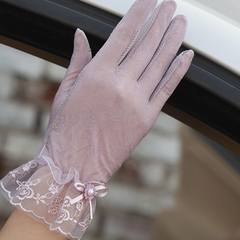 Summer gloves, thin women, sunscreen gloves, summer sunscreen, sunscreen, summer, thin, short, 01A- purple.