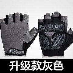 Gloves, semi fingers, knitted wool, thermal cars, cold and winter dew, computer typing, men's and women's Korean version upgrade.