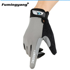 Riding Gloves men refer to spring, summer, touchscreen sports, mountaineering, anti slip, wearable mountain bike, outdoor glove, female grey all touch touch.
