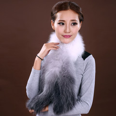 Anti season special sale fox fur grass scarf, autumn winter, female warm care, modified neck pocket luxurious hair collar neck meat powder. 120cm