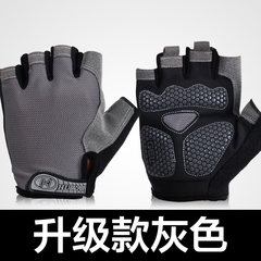Half finger glove, men's summer sun protection gloves, half slip, no fingers, missing fingers.