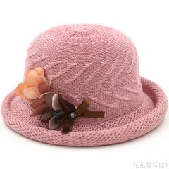 OTHER其他春夏季光身圆顶盆帽渔夫帽时尚子女休闲遮阳B20170390 S（54-56cm）