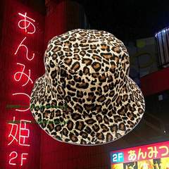 [17] leopard hat Adjustable
