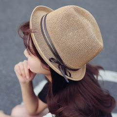 Hollow hat beach hat hat hat and men's and women's jazz lovers summer Korean tide wholesale import Rothschild M (56-58cm)