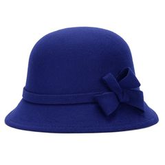 Cap sweet and lovely cap spring and autumn hat female Korean version of 100 fishermen hat red student hat bowknot basin M (56-58cm) flower sapphire blue