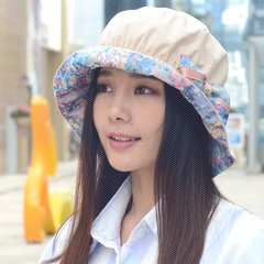 Superstar Hat Lady elegant floral autumn Korean basin cap, fisherman hat female all-match visor cheap Adjustable