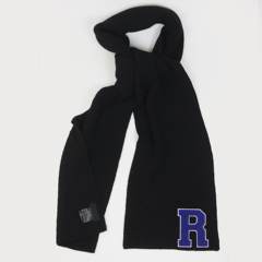 New FANTAST (PR21) ZOOFI black RS flocking wool scarf