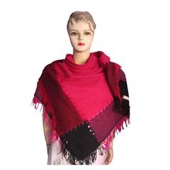 Manufacturers selling authentic Lijiang Wool Shawl Scarf Shawl Dongba pull Ms. new four warm flowers