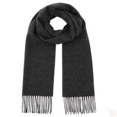 MUJI 100% fine wool fringed scarf 50%off 30x180cm (spelled 20)