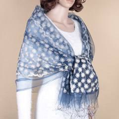 Female silk silk scarf silk scarf yarn Eugen summer sun all-match fashion accessories