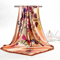 Manufacturers selling satin shawl Hangzhou silk shawl winter gift etiquette high-end fashion