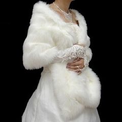 Special shawls Princess dynamic warm bride dress, lengthened thickening white, large top, long hair scarf