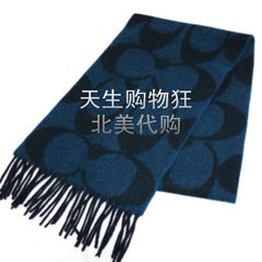 Coach coach F82860 all-match Unisex wool scarf color ultra warm domestic spot