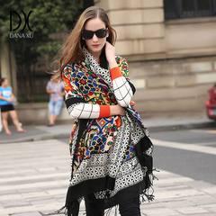 Danaxu national style shawls, long spring travel, travel, wool scarf, lady, big scarf, dual-purpose summer