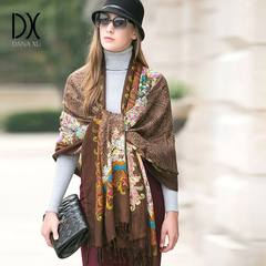 Danaxu travel large wool scarf shawl and folk style scarves long ladies spring travel shawl