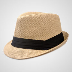 Men's hats, jazz caps, men's sun hats, women's hats, English hats, lovers hats M (56-58cm) Light brown
