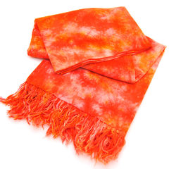 A series of scarf \ Yunnan folk style personality Pure Cotton Shawl tie dyeing manual dual-purpose widening