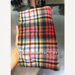 TAOS Italy purchasing 2017 autumn and winter new pennyblack wool wool long scarf TAGO lattice