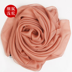 Silk square silk scarves, silk mulberry silk spring children`s scarves, men`s and women`s baby scarves, Korean version of the baby alpaca