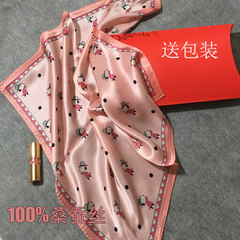 Summer mulberry silk small square towel stewardess 100 take a scarf Korean pure silk scarf professional small scarf female summer gauze towel [more than 100 kinds of colors] buy other colors can