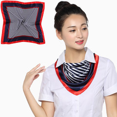 Small square towel portable small silk towel spring and summer work tie-in tie small square tie bandage dress color 100 take fashionable 23 color