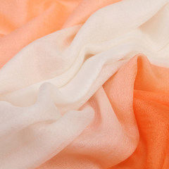 Ladies` autumn and winter cashmere scarves are made of 300 ring cashmere shawls in a variety of orange colors