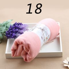 Scarf female summer shawl, Korean version, long spring, autumn flax, lady winter scarf, cotton, linen, pure color, student 18- snow bud