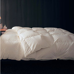 Trapped in the house of ultra-thin high-grade spring double thin duvet filled 300G 95 white eiderdown duvet core thin quilt 200X230cm