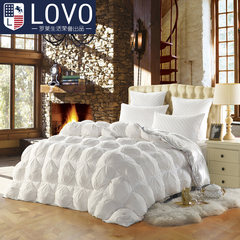 Lovo Carolina textile life duvet winter white goose was the core of winter winter is double quilt 200X230cm