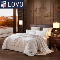 LOVO textile jacquard silk was produced live combo Carolina bedding quilt is available throughout the double core 200X230cm