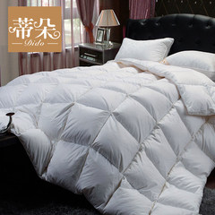 95 white cashmere duvet is double core winter warm quilt dormitory autumn is genuine a special offer 200X230cm Classic white