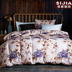 Five star hotel luxury genuine winter duvet core 90% white cashmere quilt thick warm winter bed 200X230cm