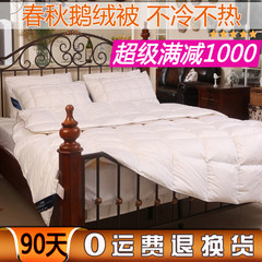 The five-star hotel is 95 in summer and autumn is thin white goose down DUVET QUILT cool summer air-conditioning to be core is genuine 229x230cm Spring and autumn is golden goose air - nouveau riche