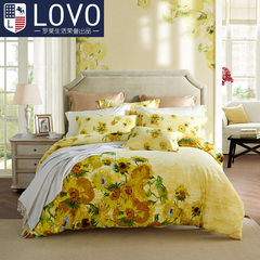 Lovo Carolina textile produced American life peached cotton linen quilt four sets a variety of optional 1.5m (5 feet) bed