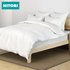 Japan NITORI Nidali personal quilted duvet French white duck feather quilt cotton is winter 200X230cm
