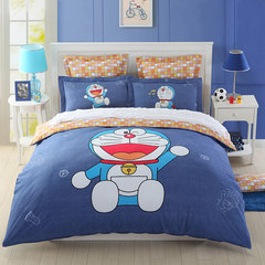Carolina LoVo life produced cartoon quilt cotton sanded bed four pieces of cotton A dream of shipping Sweet dreams with you 1.5m (5 feet) bed
