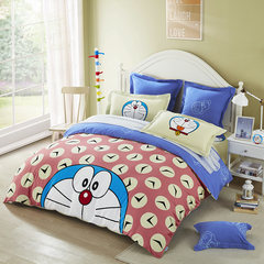 Carolina LoVo life produced cartoon quilt cotton sanded bed four pieces of cotton A dream of shipping Time cloth 1.5m (5 feet) bed